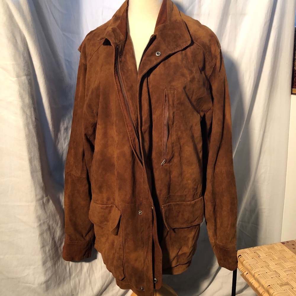 NEW WITH TAGS THE TERRITORY AHEAD LEATHER SUEDE JACKET